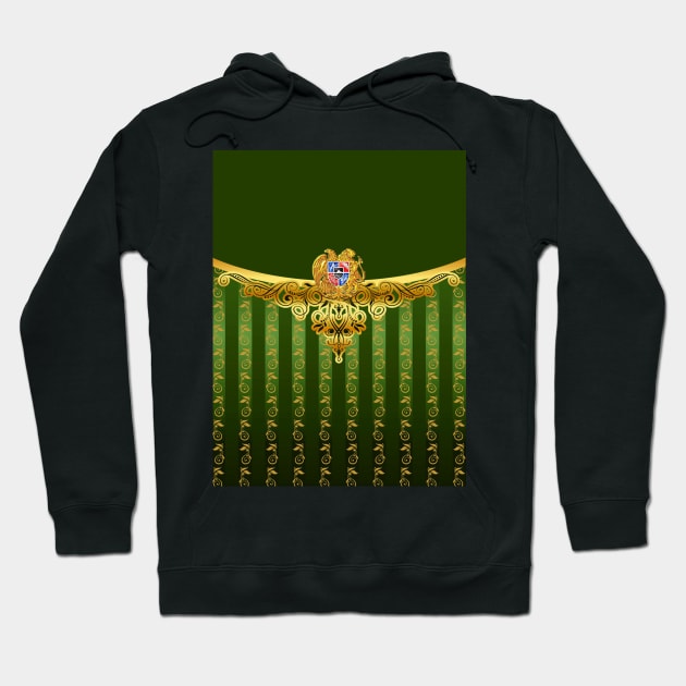 Coat of arms of Armenia Հայաստանի զինանշանը 2 Hoodie by doniainart